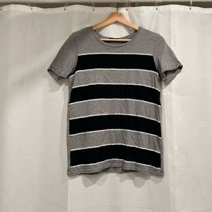 Sandro Grey Cotton T-Shirt